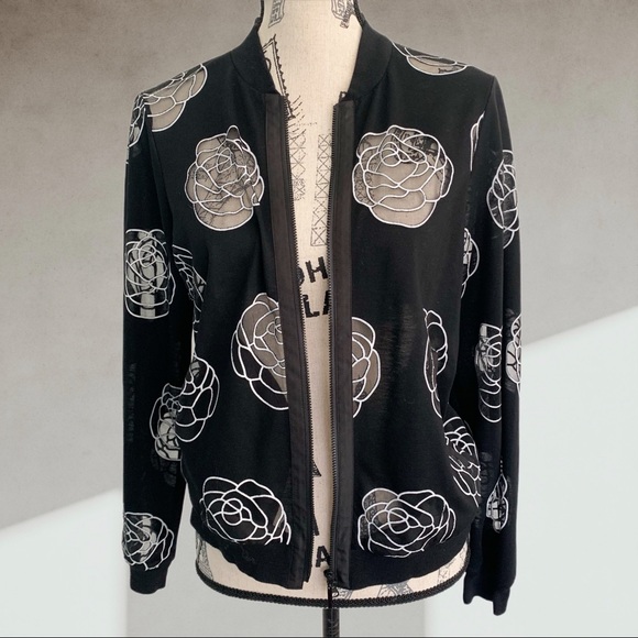 JEANNE BEKER Roses 🌹 light jacket - Picture 3 of 6